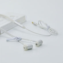 Load image into Gallery viewer, Light Luminous Metal Zipper Earphone