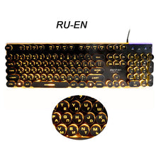 Load image into Gallery viewer, Gaming Russian Keyboard