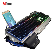 Load image into Gallery viewer, English and Russian  Backlit Gaming Keyboard