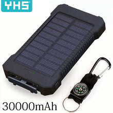 Load image into Gallery viewer, Solar Power Bank Waterproof 30000mAh